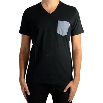 Υφασμάτινα Άνδρας T-shirt με κοντά μανίκια Kaporal 98023 Black