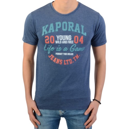 Υφασμάτινα Κορίτσι T-shirt με κοντά μανίκια Kaporal 108114 Μπλέ