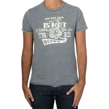 Υφασμάτινα Άνδρας T-shirt με κοντά μανίκια Trez 88609 Grey